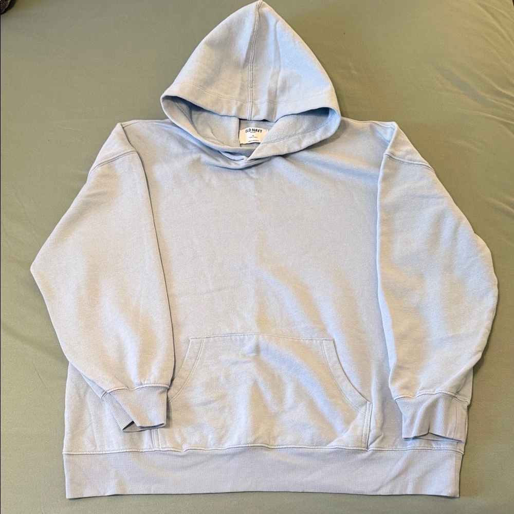 Old navy Sky Blue Hoodie Sweatshirt